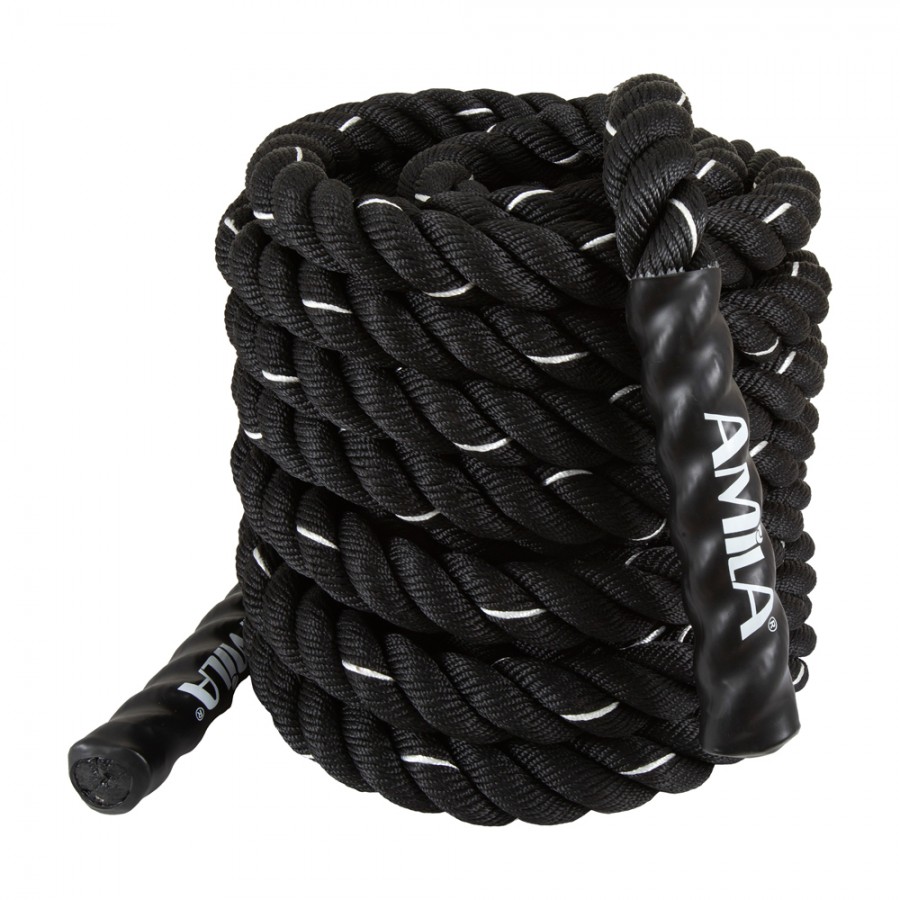 Σχοινί Προπόνησης Crossfit AMILA Battle Rope NS 15m 95114