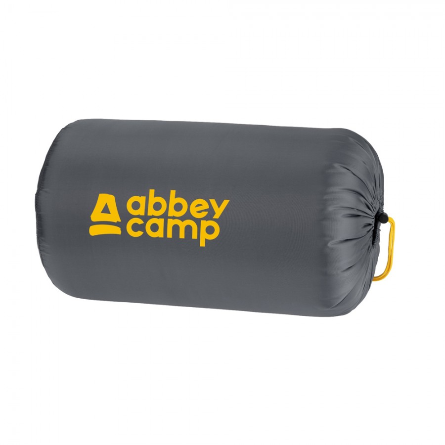 Υπνόσακος Sleeping Bag Eνηλίκων Γκρι Κίτρινο ABBEY