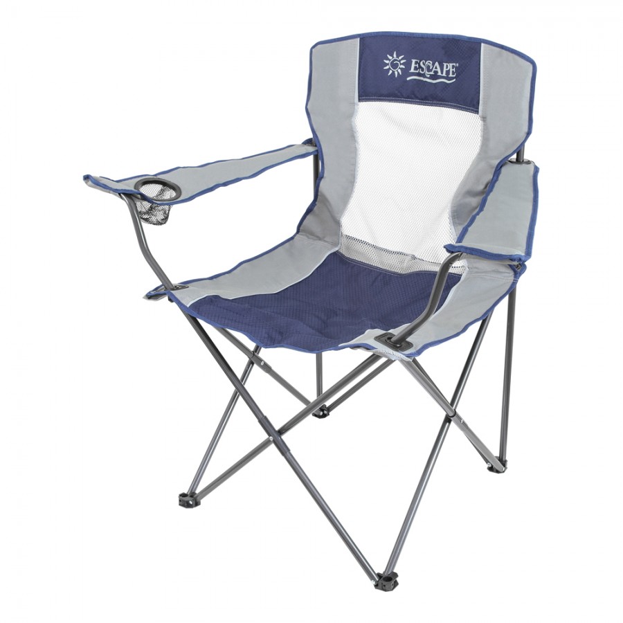 Καρέκλα Παραλίας Σπαστή Escape Γκρι Μπλε 15620