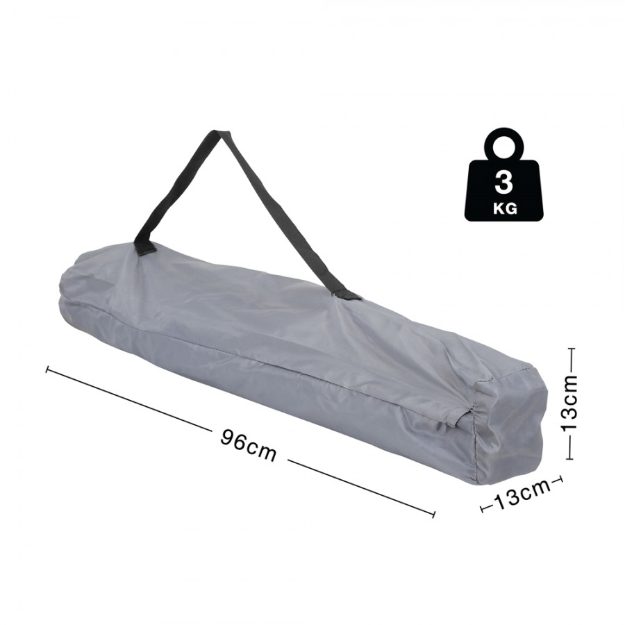 Καρέκλα Παραλίας Σπαστή Escape Γκρι Μπλε