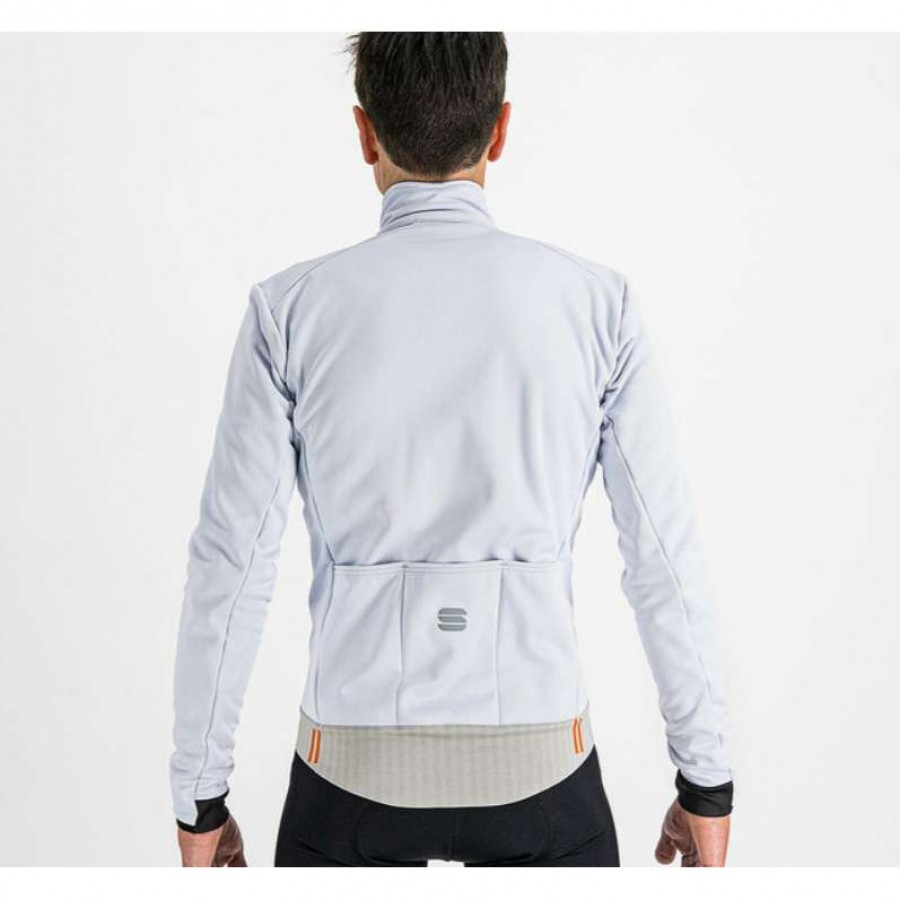 Μπουφάν Ποδηλασίας Sportful Super Jacket Light Grey