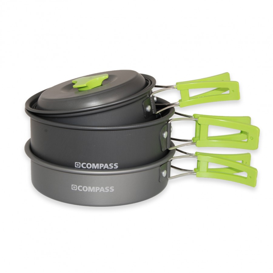 Σετ Μαγειρέματος για Camping 4τμχ Compass 21390
