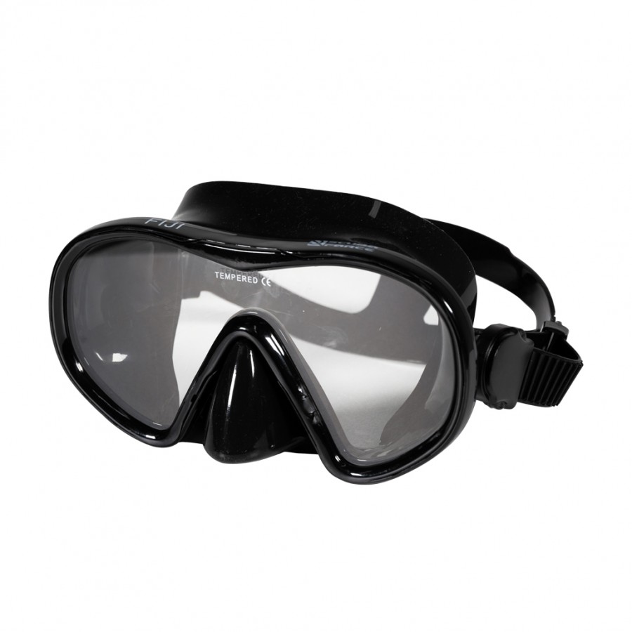 Μάσκα Θαλάσσης Scuba Force Fiji Μαύρη 61115