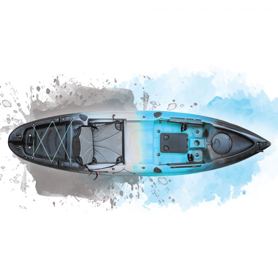 Πλαστικό Kayak Life Sport Gran 1 ενήλικος + 1 παιδί VK-17