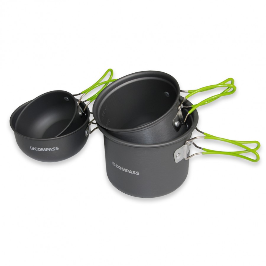 Σετ Μαγειρέματος για Camping 4τμχ Compass 21379