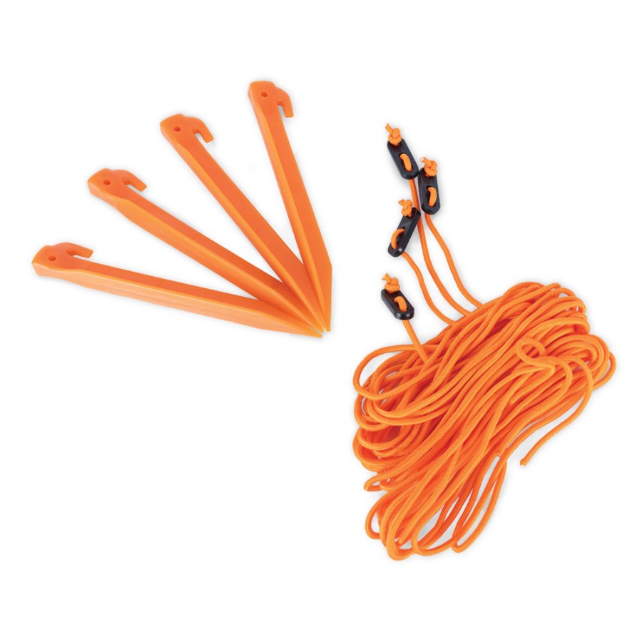 Σετ Αντιανεμικών Σχοινιών 3m & Πασσάλοι για Ομπρέλες - Σκίαστρα Escape 12020