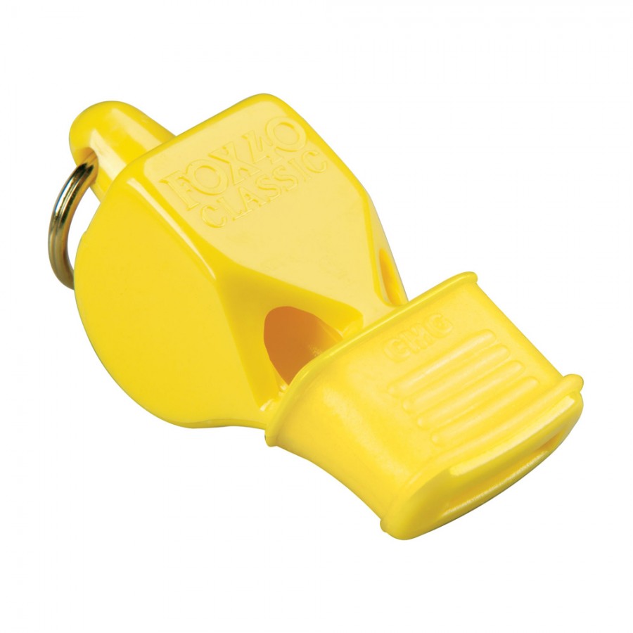 Σφυρίχτρα FOX40 Classic CMG Official Κίτρινη με Κορδόνι 96030208