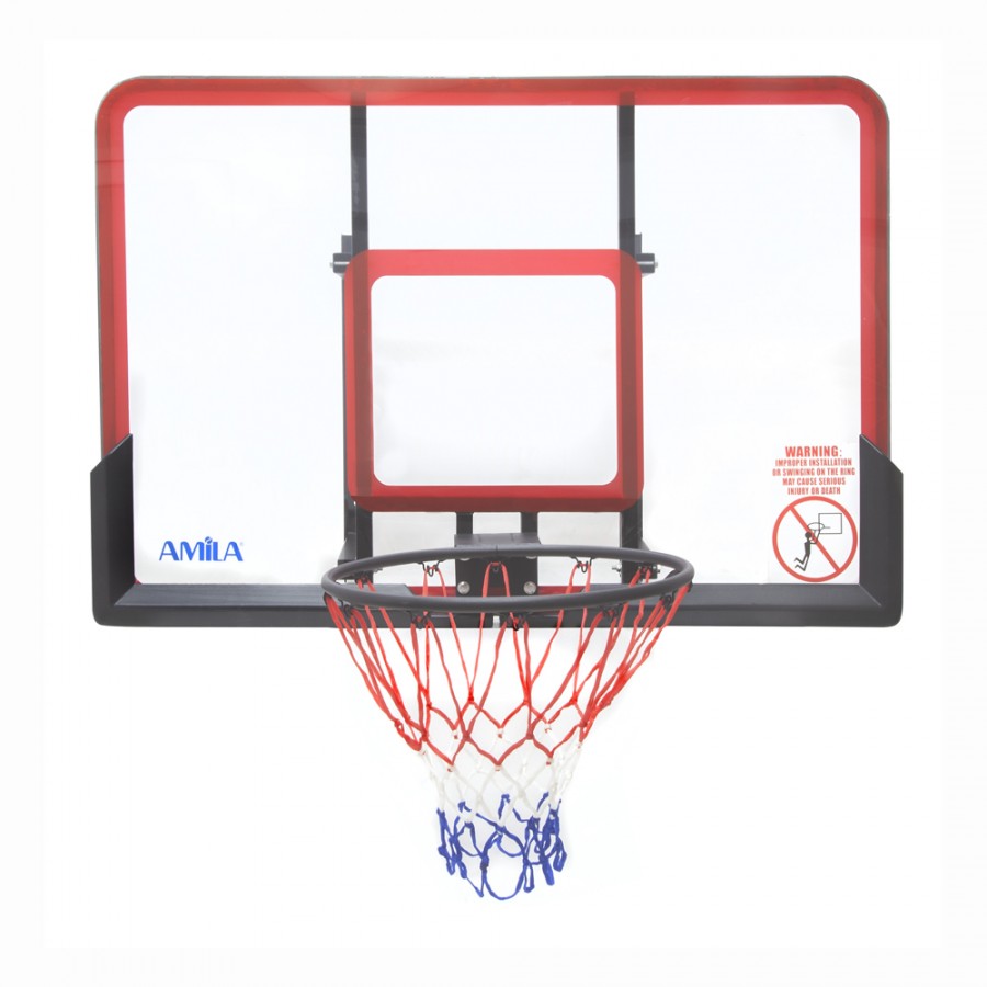 Ταμπλό Μπασκέτας 120x80cm Πολυανθρακικό 3,5mm Amila 49225