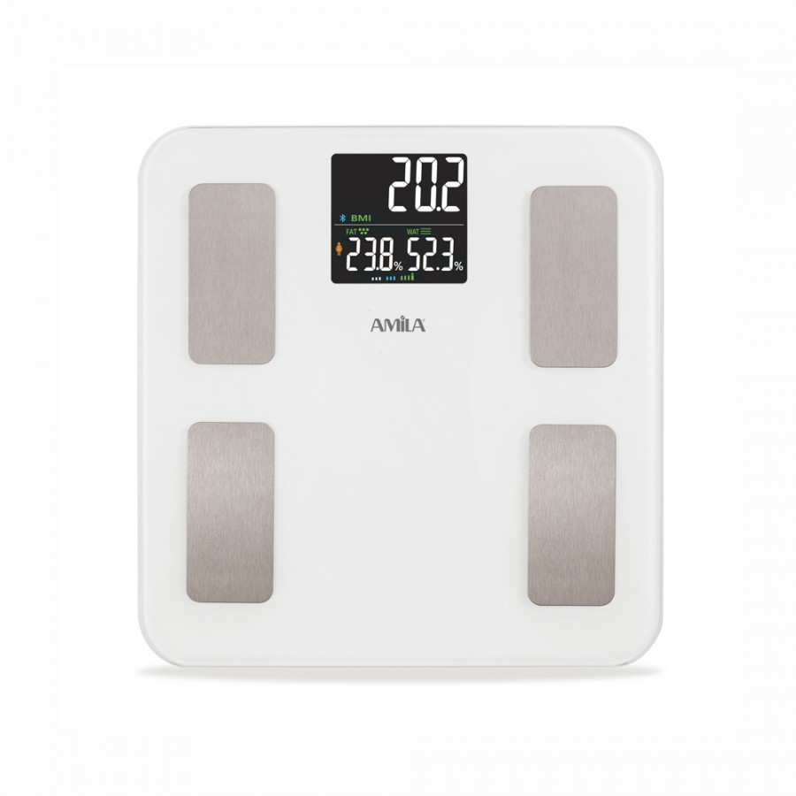 Ζυγαριά Smart με Λιπομέτρηση Amila Fitbody 5 