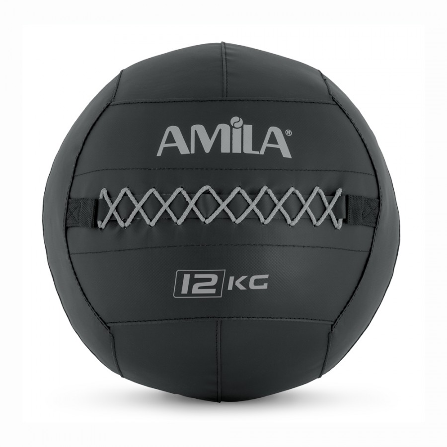 Wall Ball AMILA Black Code 12Kg 90763