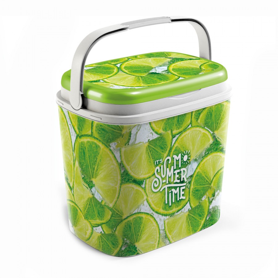 Ισοθερμικό Ψυγείο 27L με τύπωμα lime 12425