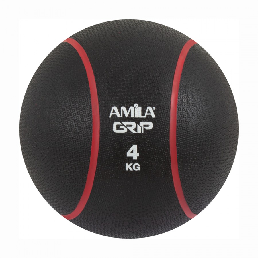 Medicine Ball 4kg Amila Grip 84754