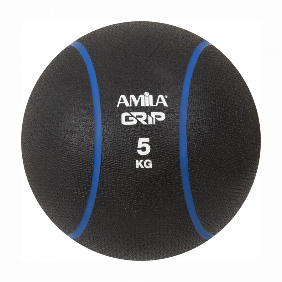 Medicine Ball 5kg Amila Grip 84755