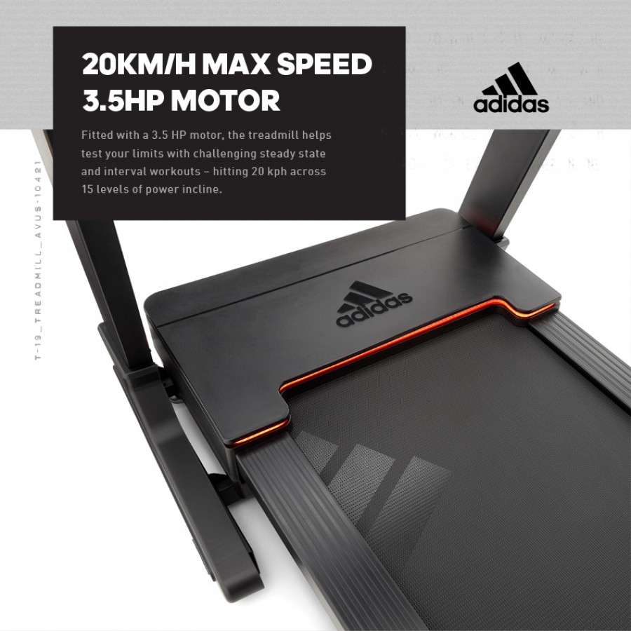 Διάδρομος γυμναστικής Adidas® T‑19 3.5 HP Δ 359