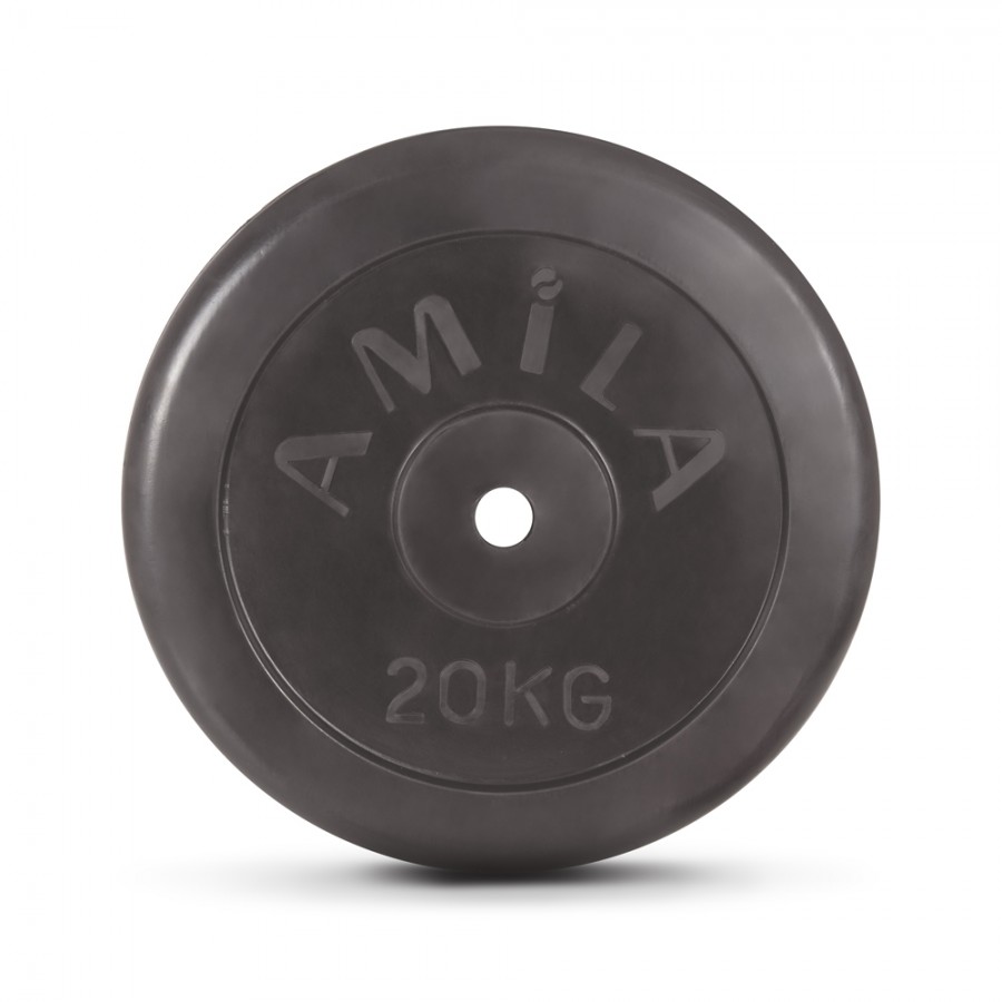 Δίσκος με Επένδυση Λάστιχου 28mm 20kg Amila 44437