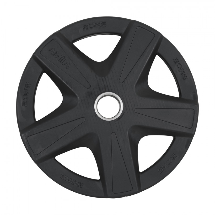 Δίσκος με Επένδυση Λάστιχου 50mm 20kg Amila 84569