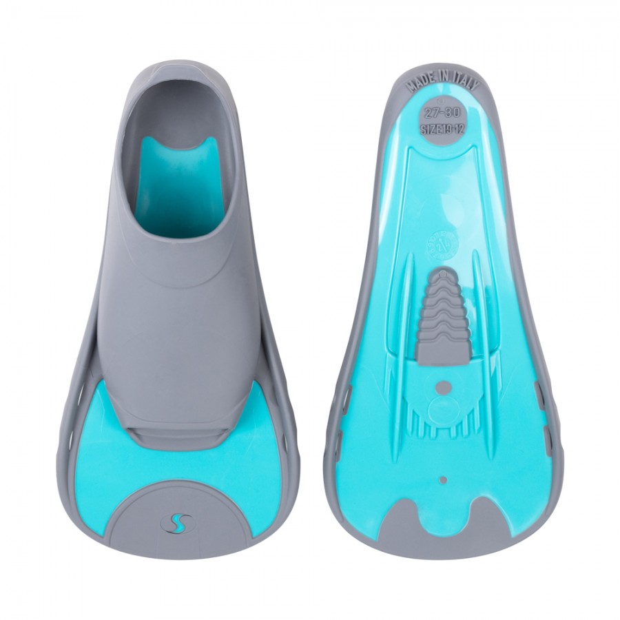 Βατραχοπέδιλα Πισίνας Κοντά Salvas F5 S Γκρι Τιρκουάζ 42-43