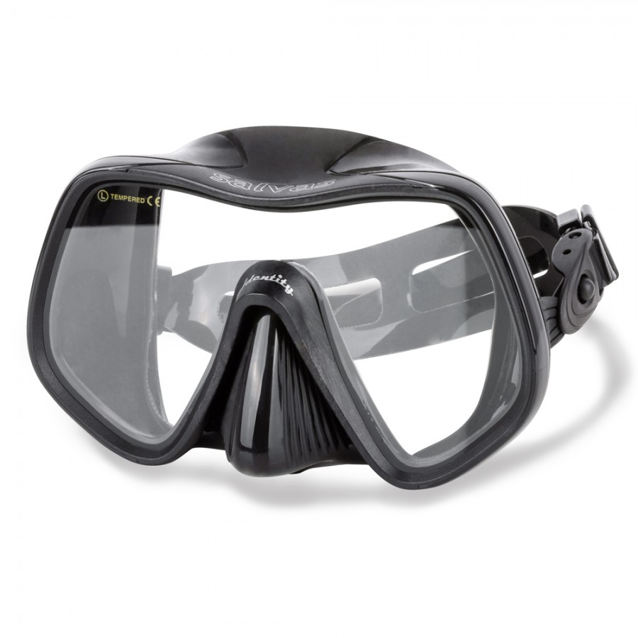 Μάσκα Θαλάσσης Pacifica Silicone Large Μαύρη