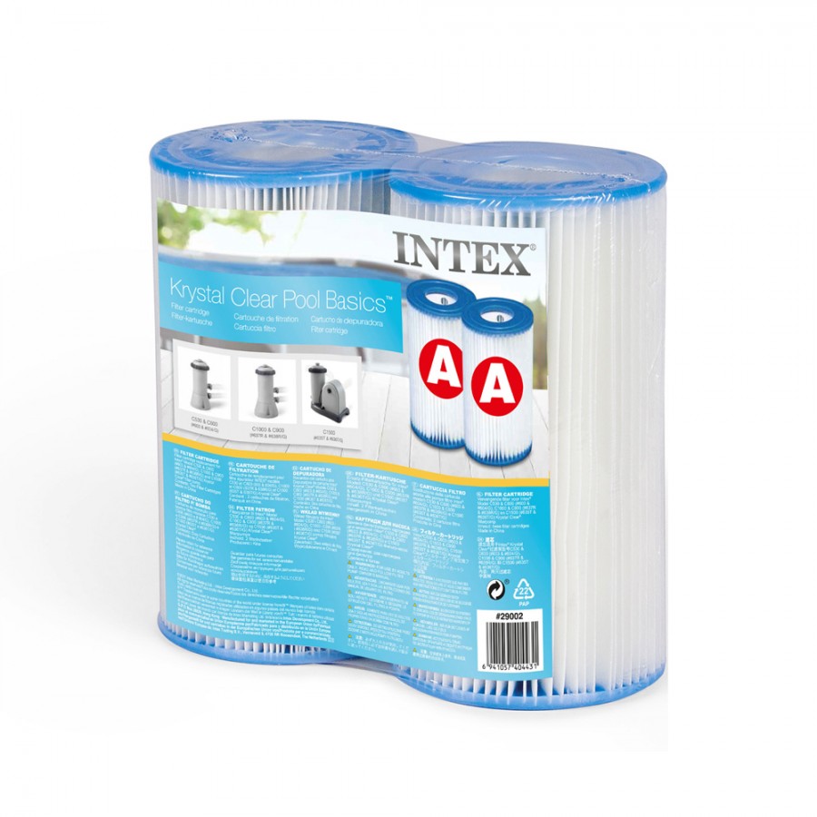Φίλτρο Αντλίας Πισίνας Twin Pack Intex 29002