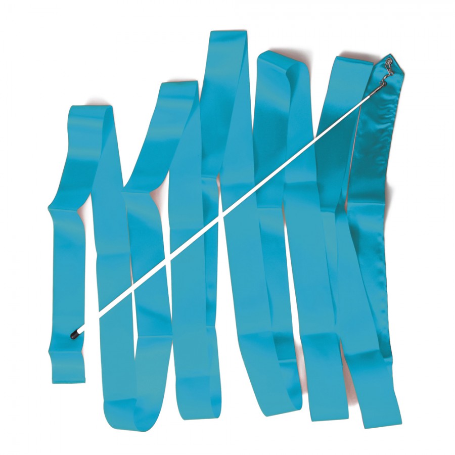 Κορδέλα Ρυθμικής Γυμναστικής Μήκους 6m Πετρόλ Amila 47984