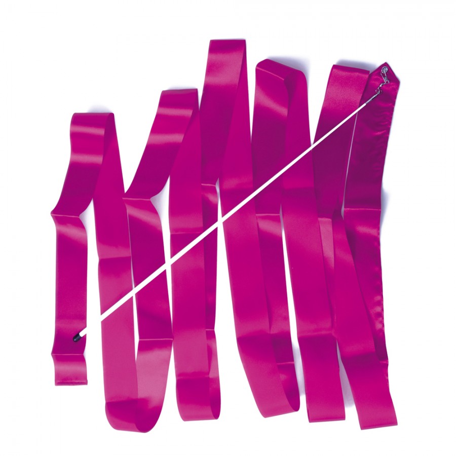 Κορδέλα Ρυθμικής Γυμναστικής Μήκους 6m Φούξια Amila 47987