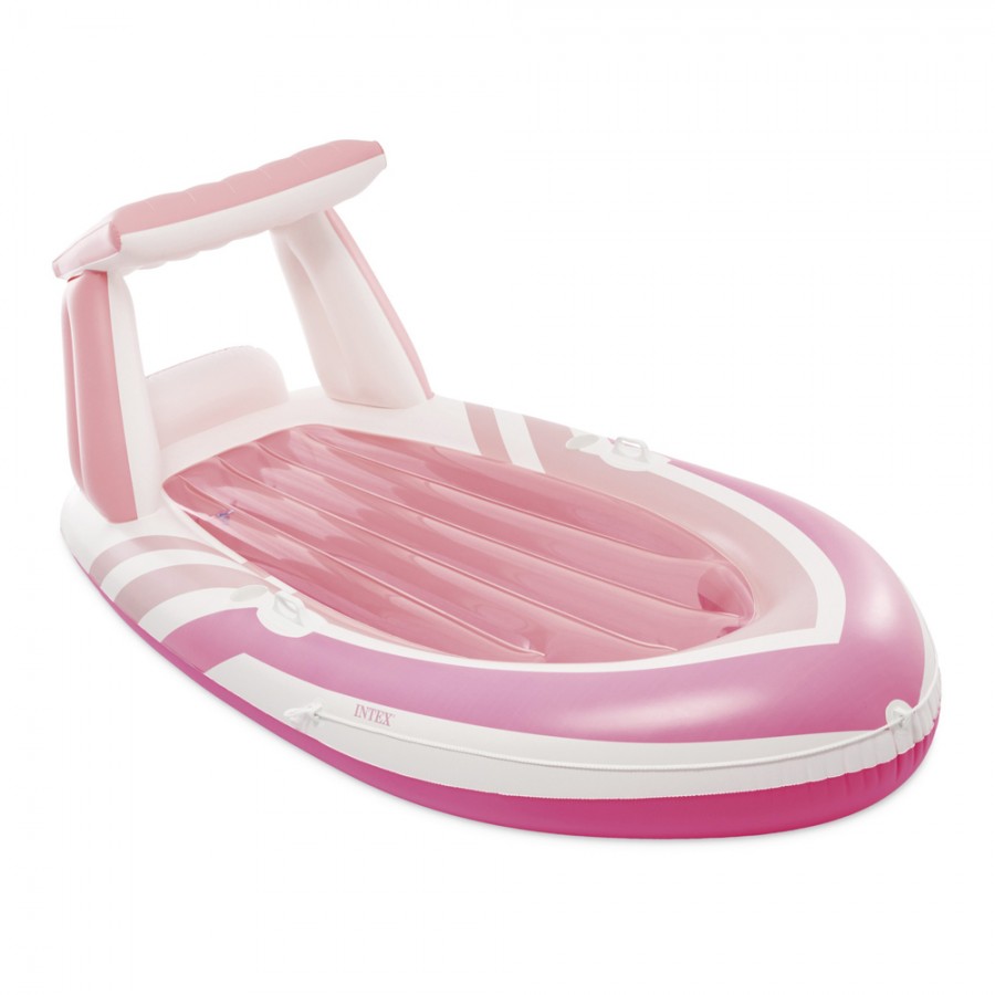 Στρώμα Θαλάσσης Intex Pink Paradise Boat Float 57804