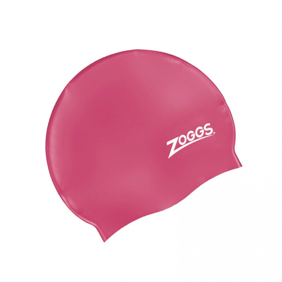 Παιδικό Σκουφάκι Κολύμβησης Zoggs Silicone Cap Ροζ 
