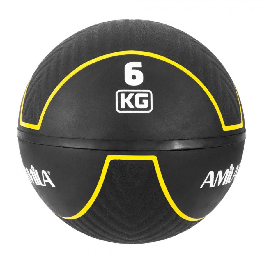 Μπάλα Medicine Ball Amila HQ Rubber 6Kg 90709