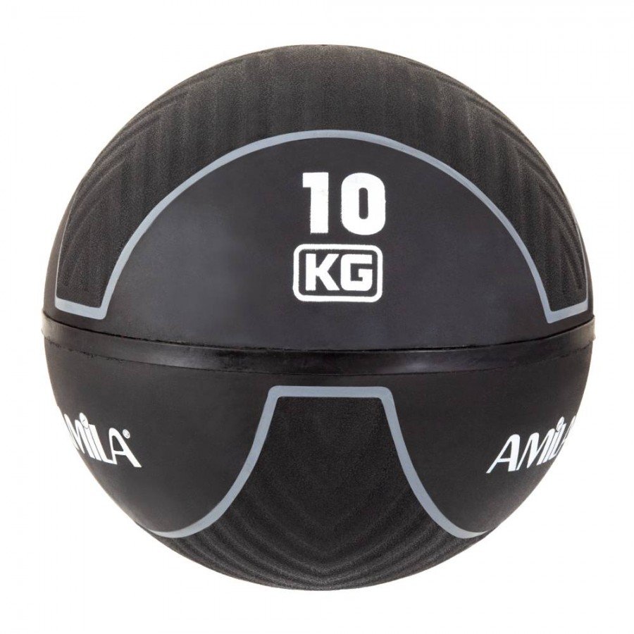 Μπάλα Medicine Ball Amila HQ Rubber 10Kg 90711