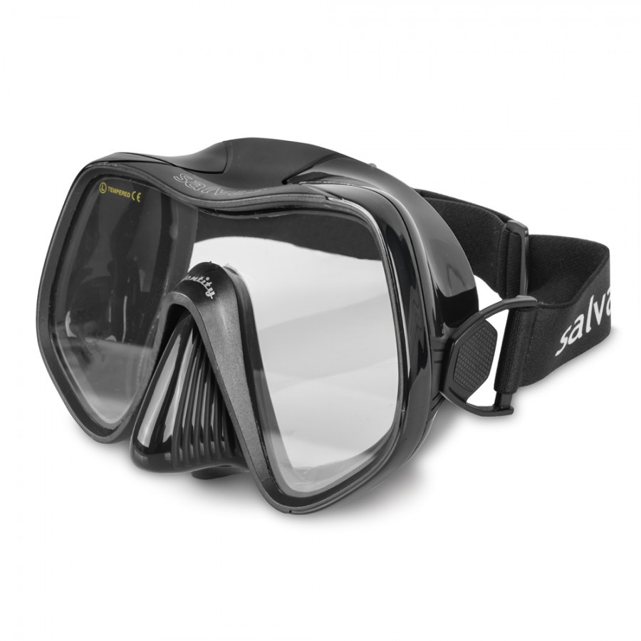 Μάσκα Θαλάσσης Salvas Pacifica Black Softband 52211