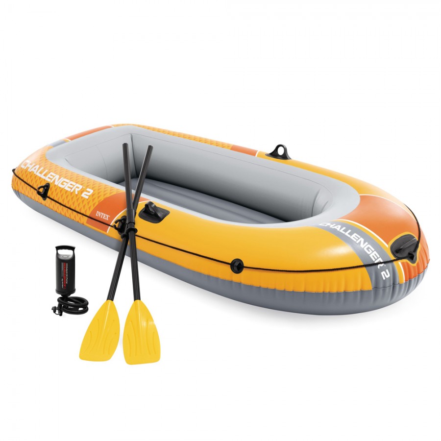 Φουσκωτή Βάρκα Intex Challenger 2 με Κουπιά & Τρόμπα 66312