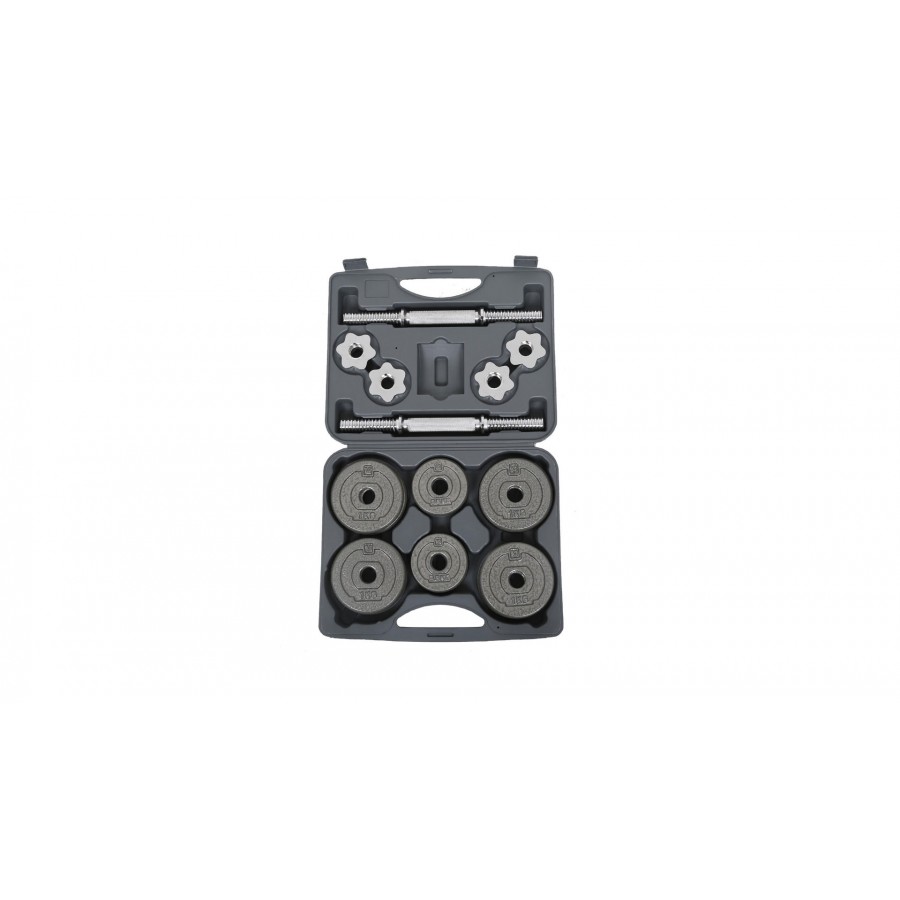 Σετ Αλτήρα Βαλιτσάκι 15kg LiveUp Β 2328Β