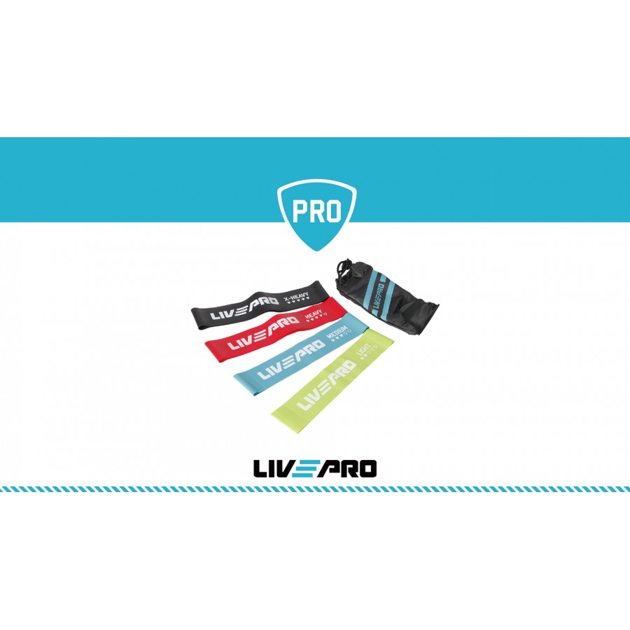 Σετ λάστιχα αντίστασης Live Pro Loop Β 8412