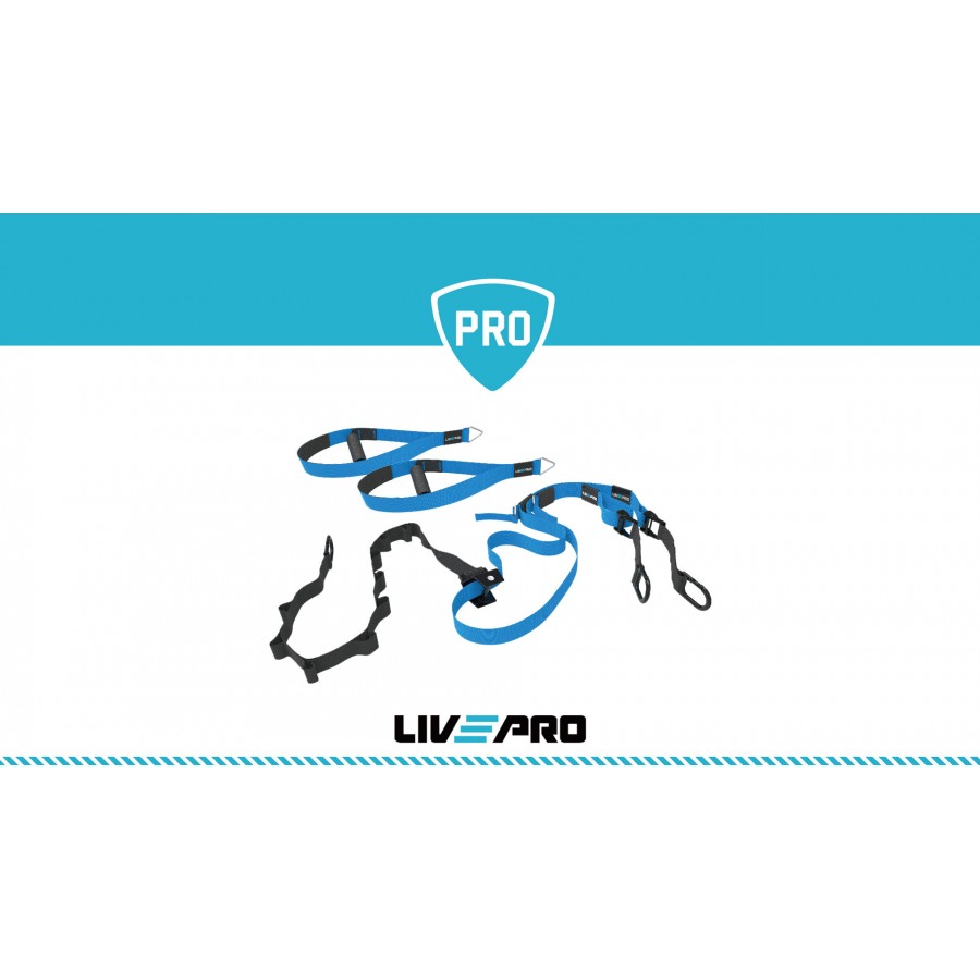 Ιμάντες Ενδυνάμωσης Cross Suspension Trainer Live Pro Β 8162