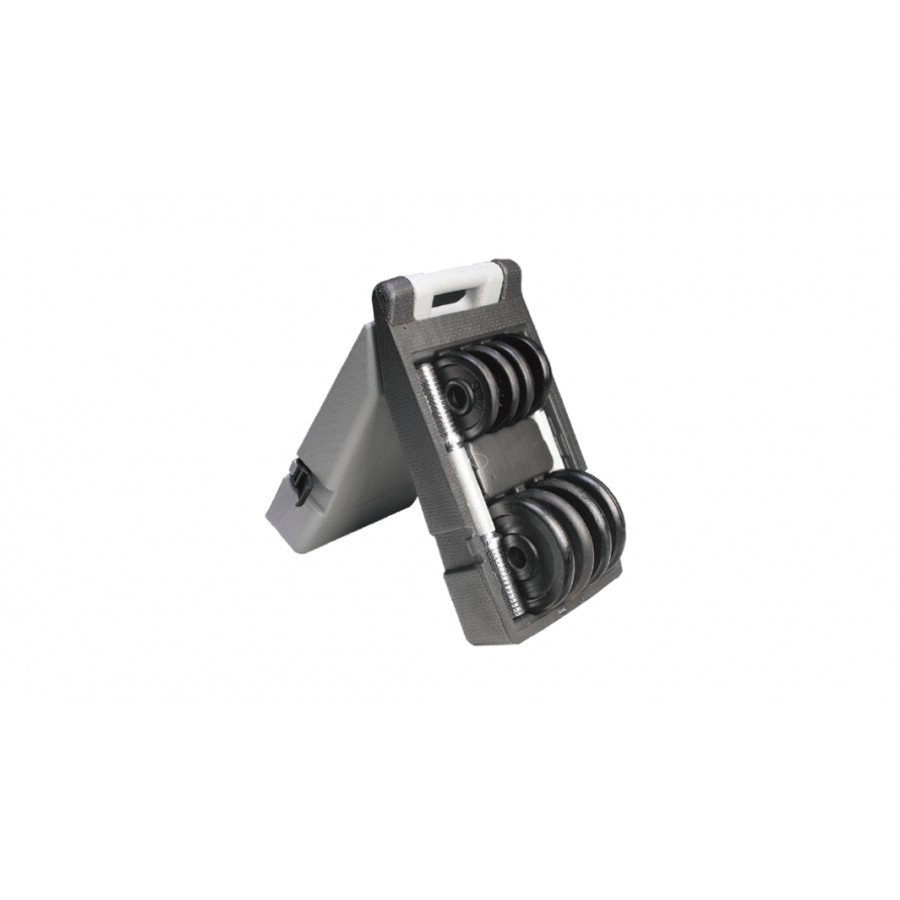 Σετ αλτήρων 20 κιλών Κασετίνα LiveUp Β 2341Β