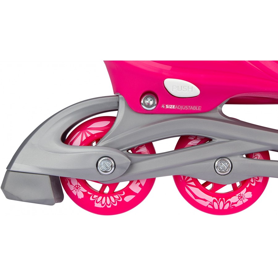 Nijdam Inline Skates Ρυθμιζόμενα 3-σε-1 Floral Switch Nijdam® N22AA01
