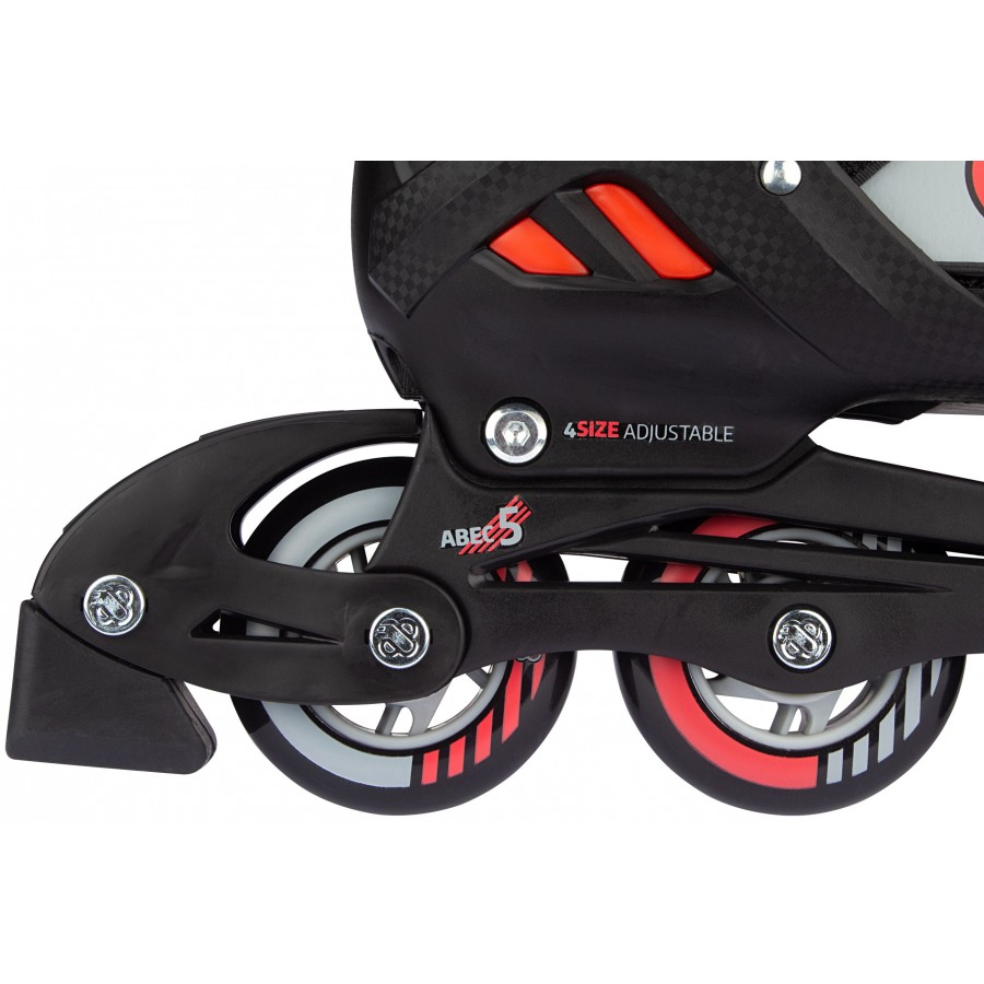 Inline Skates Παγοπέδιλα Nijdam Combo Red Raider N14AC01