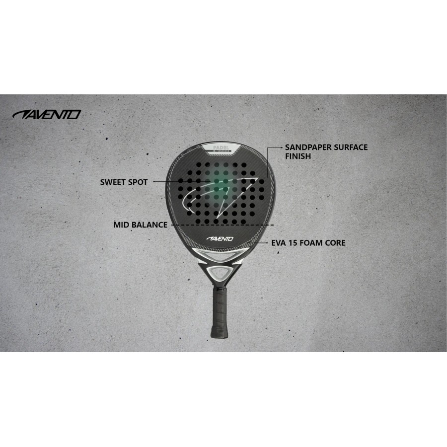 Ρακέτα Padel 3K Avento Vencedor 46PC