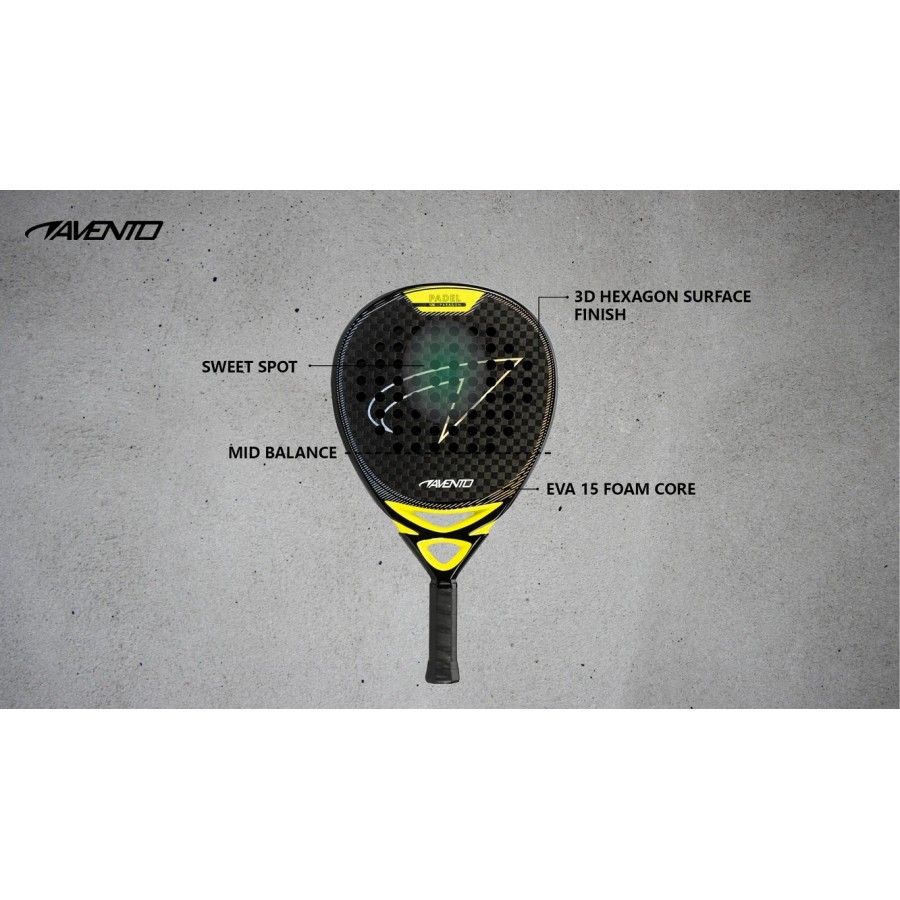 Ρακέτα Padel 12K Avento Paragon 46PD