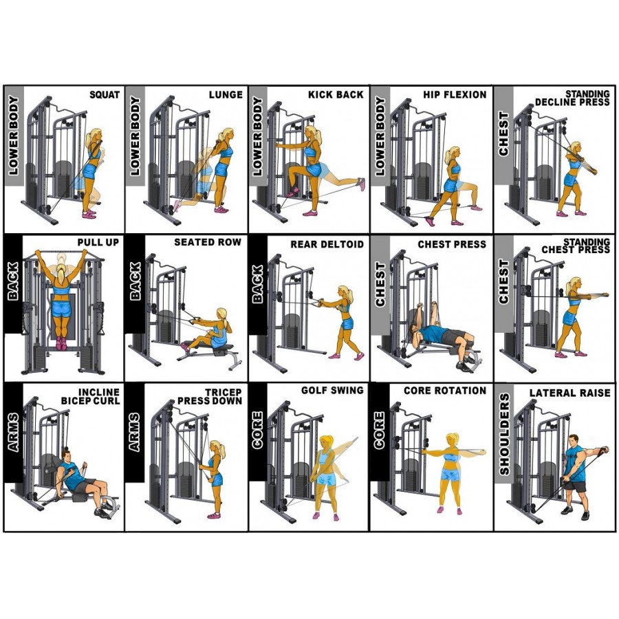 Πολυόργανο Pegasus Functional Trainer Pro 327831221