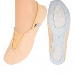 Παπούτσια Γυμναστικής Δερμάτινα Μπεζ AMILA 48339