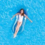 Ξαπλώστρα Νερού Aqua Lunge 160x84cm Blue Bestway 15518