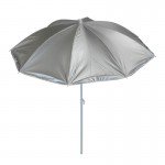Ομπρέλα Summer Club Nylon Silver Ø180cm Μπλε 18308