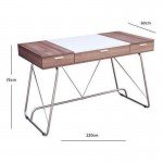 Γραφείο MDF Καρυδιά 120x60x79cm Velco