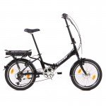 hlektriko podhlato pure foldo 20 spasto alouminiou mavro leader 030056 