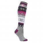 kaltses-gynaikeies-thermikes-jacquard-long lite-snowglakes-heat-holders-80024