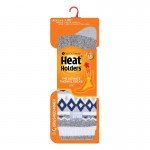 Κάλτσες Γυναικείες Jacquard LITE™ Γκρι Heat Holders® 80023