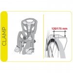 Κάθισμα Bellelli Pepe Clamp για Σχάρα Μπλε