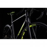 Ποδήλατο Cube Attain Race Disc 28 Black n Flashyellow 2019