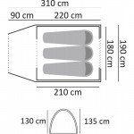 Σκηνή Grasshoppers (2-3 Ατόμων) Nomad 10505